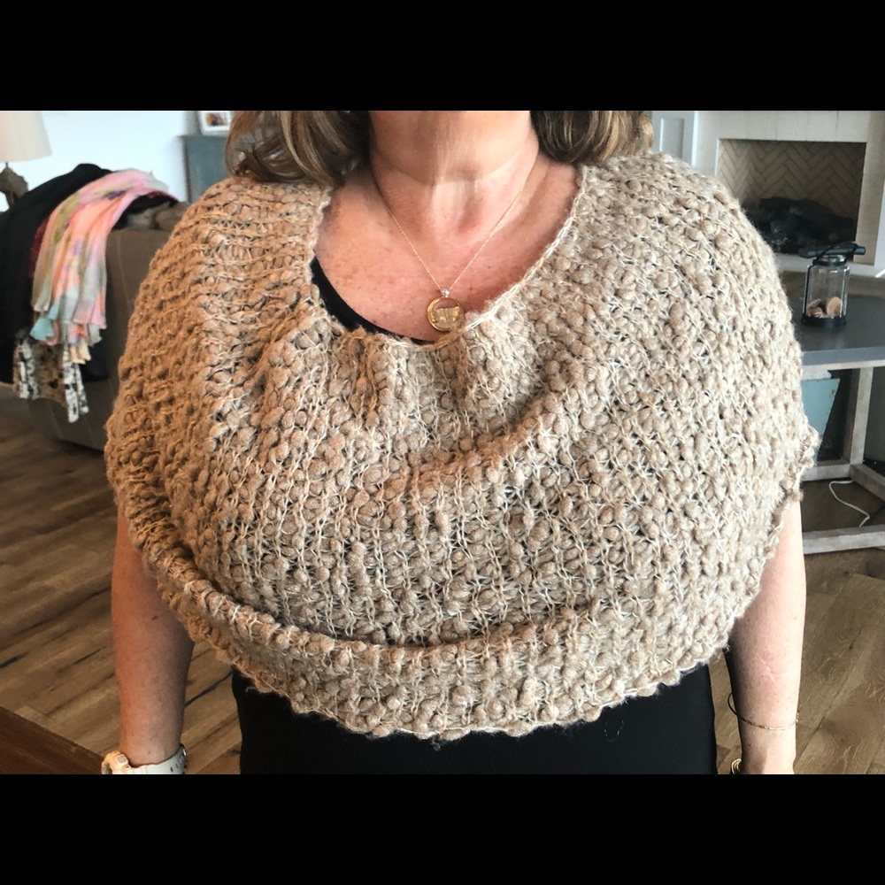 White House black market wrap/shawl